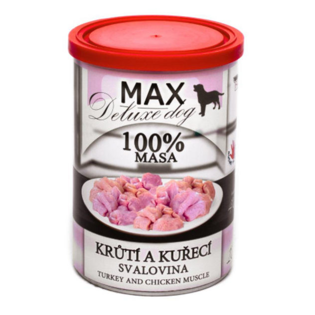 morčacia a kuracia svalovina max 400g-